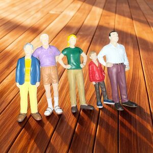 Lakeshore Learning Center Community People Mom Dad Boy Grandma Grandpa Figures